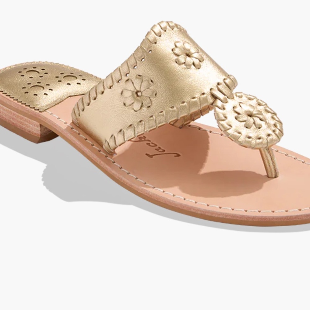 Never worn jack Rodgers sandals!